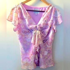 Karin Stevens Paisley Blouse